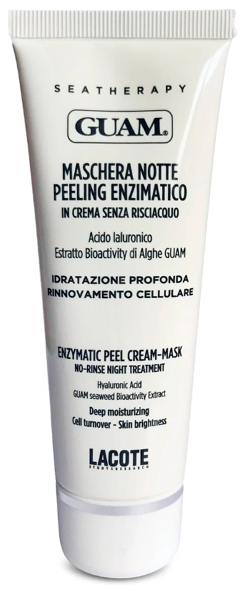 Guam пилинг ночной Seatherapy Maschera Notte Peeling Enzimatico