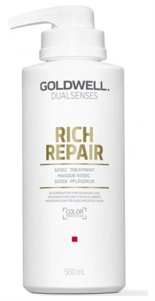 Goldwell DUALSENSES RICH REPAIR Восстанавливающий уход за 60 секунд для поврежденных волос