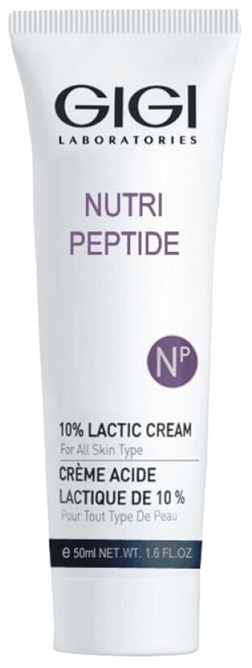 Gigi Nutri-Peptide 10% Lactic Cream Пептидный крем для лица увлажняющий с молочной кислотой