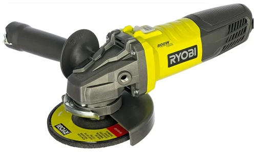 УШМ RYOBI RAG800-125G, 800 Вт, 125 мм