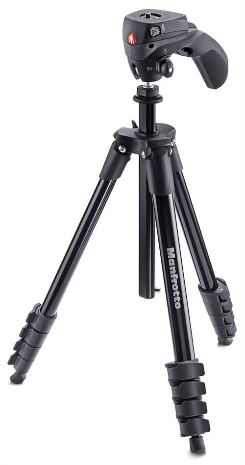 Трипод Manfrotto MKCOMPACTACN (Compact Action), black