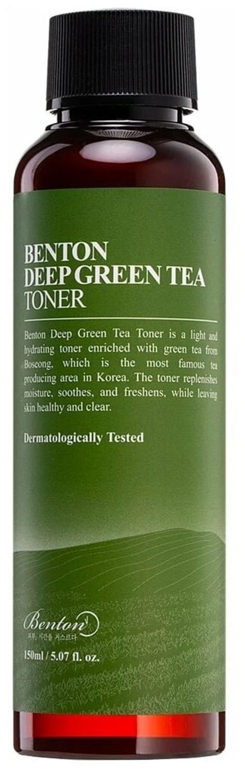 Тонер с экстрактом зеленого чая для лица Benton Deep Green Tea Toner