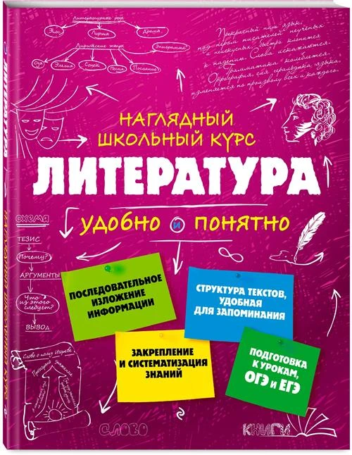 Титов В.А., Маланка Т.Г. "Литература. Наглядный школьный курс: удобно и понятно"