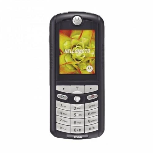 Телефон Motorola E398, 1 SIM, черный