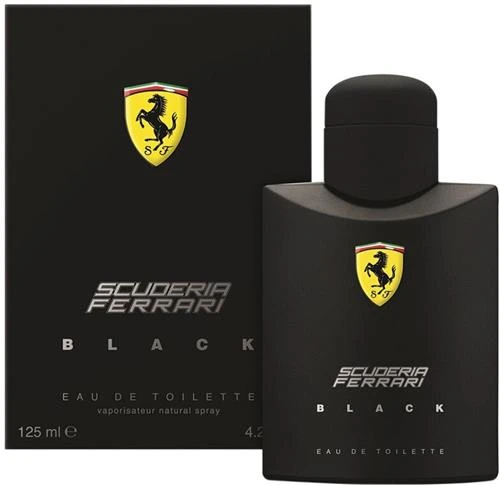 Ferrari, Scuderia Black, 125 мл, туалетная вода мужская