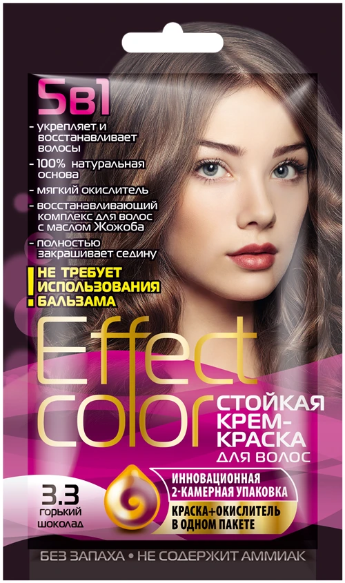 Fito косметик Effect Сolor стойкая крем-краска для волос