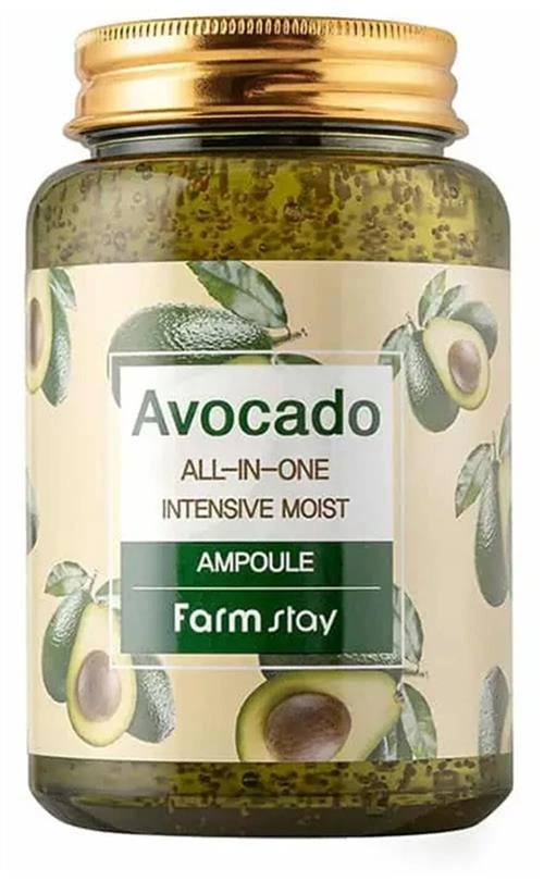 Farmstay All-In-One Intensive Moist Ampoule Ампульная сыворотка для лица с авокадо