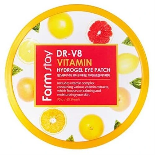 Farmstay Гидрогелевые патчи для глаз DR-V8 Vitamin Hydrogel Eye Patch