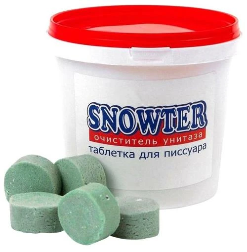 Таблетки для писсуаров Snowter