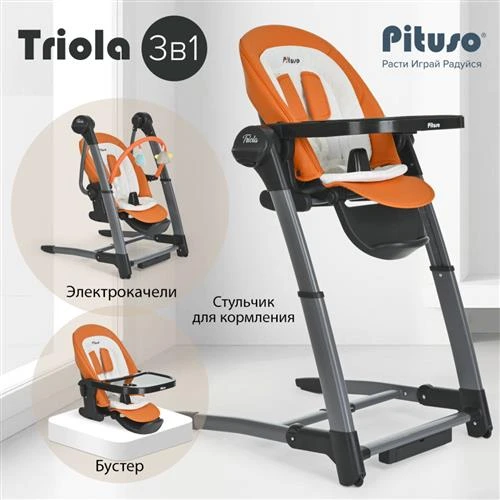 Стульчик для кормления Pituso Triola