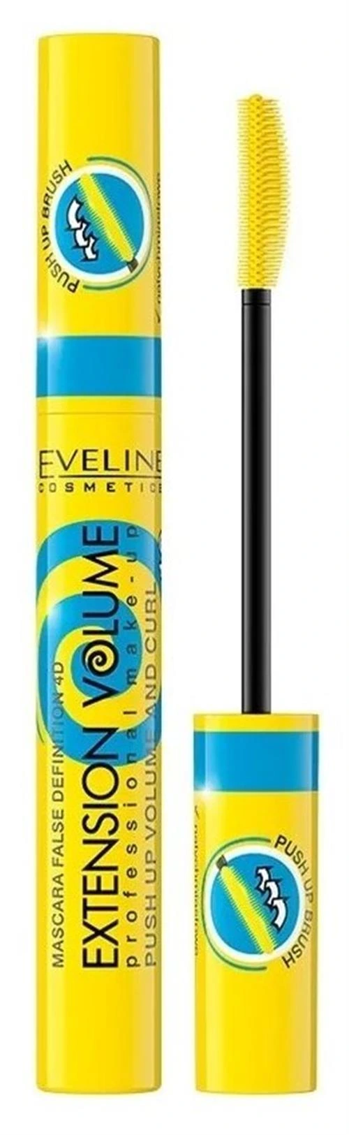 Eveline Cosmetics Тушь для ресниц Extension Volume False Definition 4D Push Up