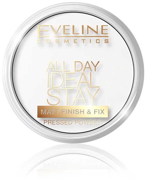 Eveline Cosmetics Пудра компактная All Day Ideal Stay Matt Finish & Fix 1 шт.