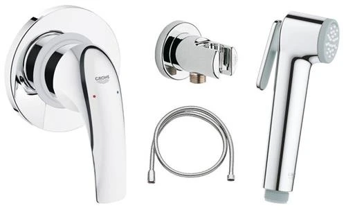 Смеситель с гигиеническим душем Grohe BauCurve 123072 модель душа 26 506 000,