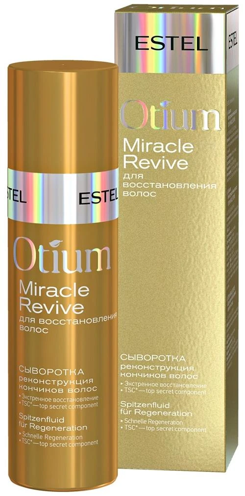 ESTEL OTIUM MIRACLE REVIVE Сыворотка-контроль для кончиков волос "Контурная реконструкция"