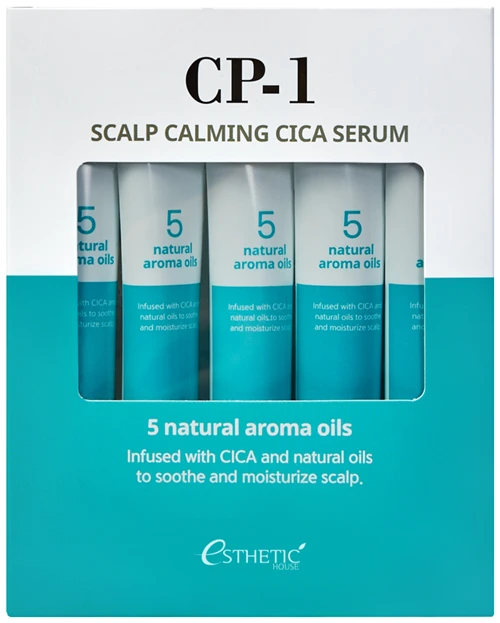 Esthetic House Scalp Calming Cica Serum успокаивающая сыворотка для кожи головы с экстрактом центеллы азиатской