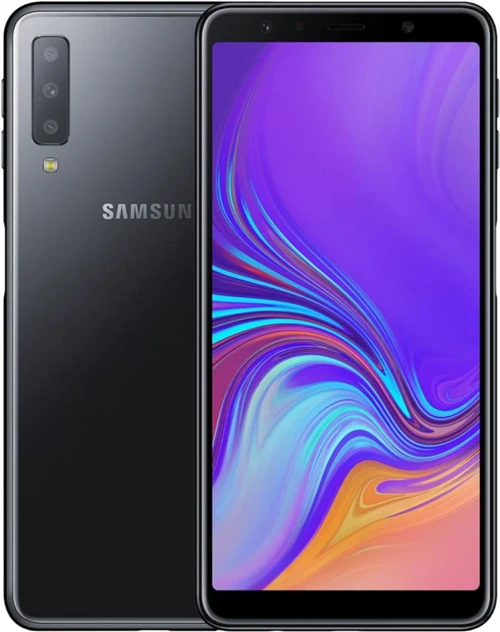 Смартфон Samsung Galaxy A7 (2018) 4/64 ГБ, Dual nano SIM, черный