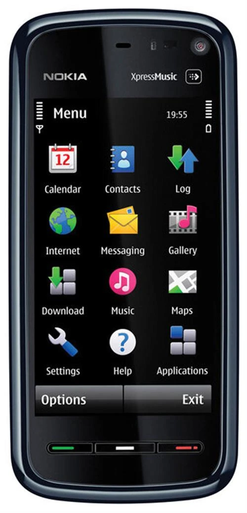 Смартфон Nokia 5800 XpressMusic, 1 SIM, красный