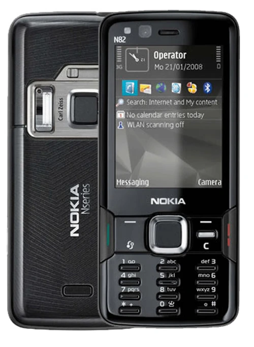 Смартфон Nokia N82, 1 SIM, черный