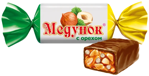 Славянка ассорти Медунок с орехом, пакет