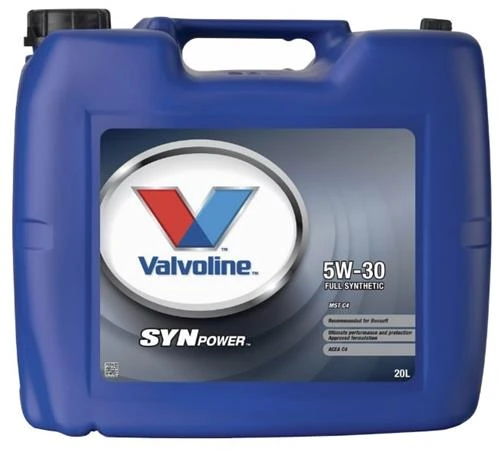 Синтетическое моторное масло VALVOLINE SynPower MST C4 5W-30