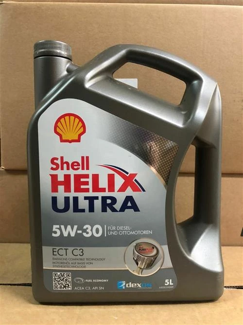 Синтетическое моторное масло SHELL Helix Ultra ECT C3 5W-30