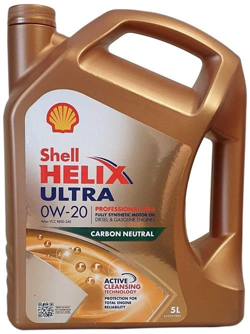 Синтетическое моторное масло SHELL Helix Ultra Professional AS-L 0W-20