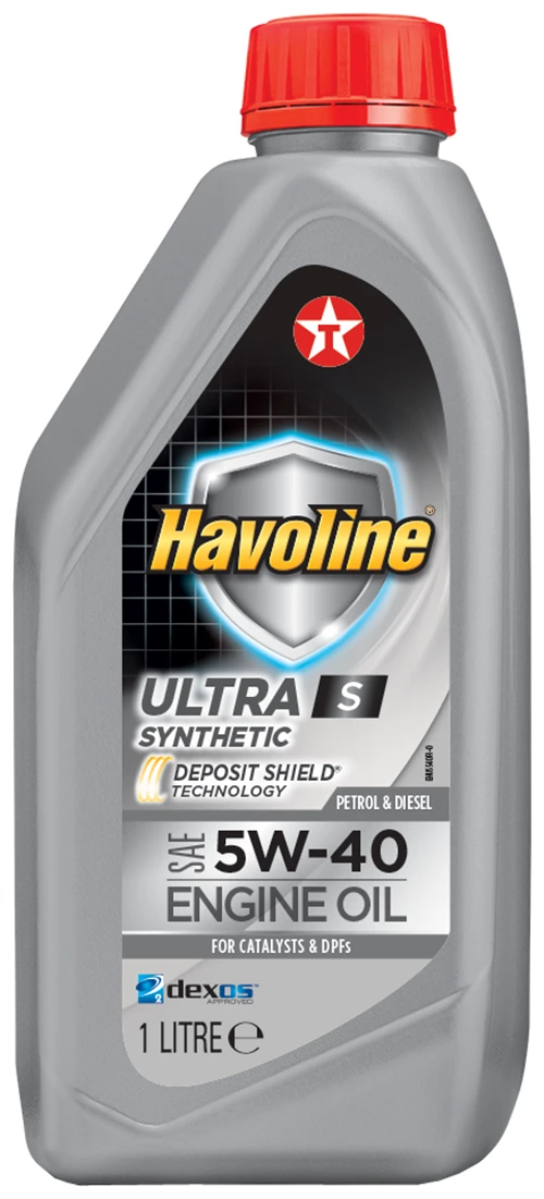 Синтетическое моторное масло TEXACO Havoline Ultra S 5W-40