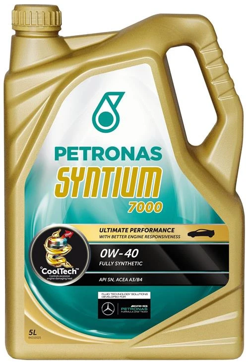 Синтетическое моторное масло Petronas Syntium 7000 0W40