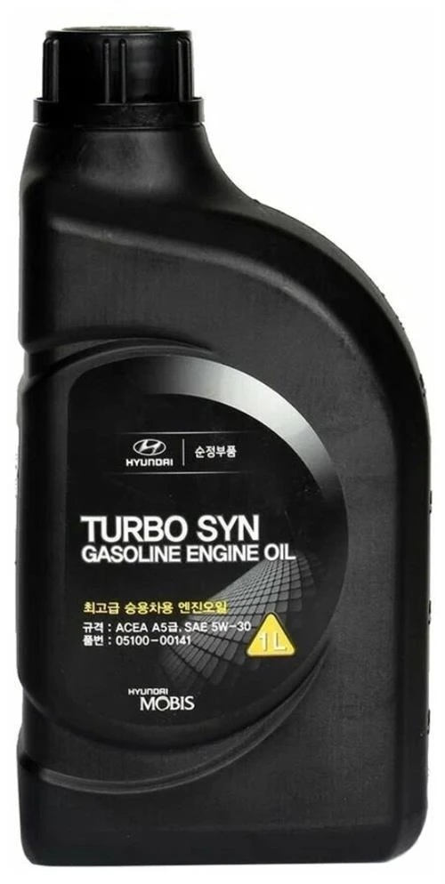 Синтетическое моторное масло MOBIS Turbo SYN Gasoline 5W-30