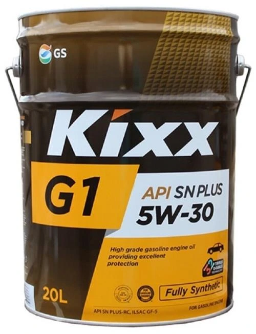 Синтетическое моторное масло Kixx G1 SN Plus 5W-30