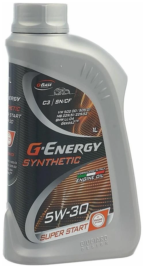 Синтетическое моторное масло G-Energy Synthetic Super Start 5W-30