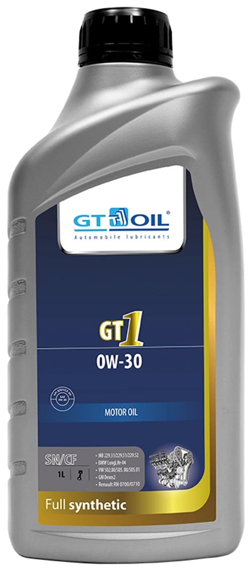 Синтетическое моторное масло GT OIL GT1 0W-30