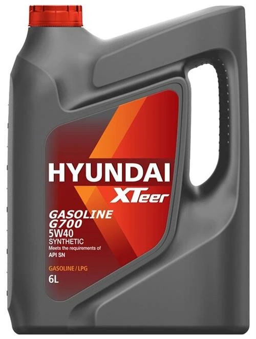 Синтетическое моторное масло HYUNDAI XTeer Gasoline G700 5W-40