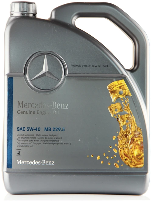 Синтетическое моторное масло Mercedes-Benz MB 229.5 5W-40