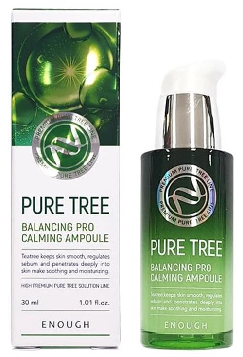 Enough Pure Tree Balancing Pro Calming Ampoule сыворотка для лица с чайным деревом