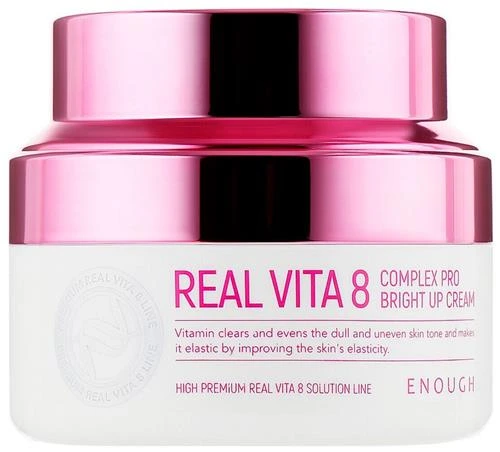 Enough Real Vita 8 complex Pro Bright Up cream питательный крем для лица с 8 витаминами