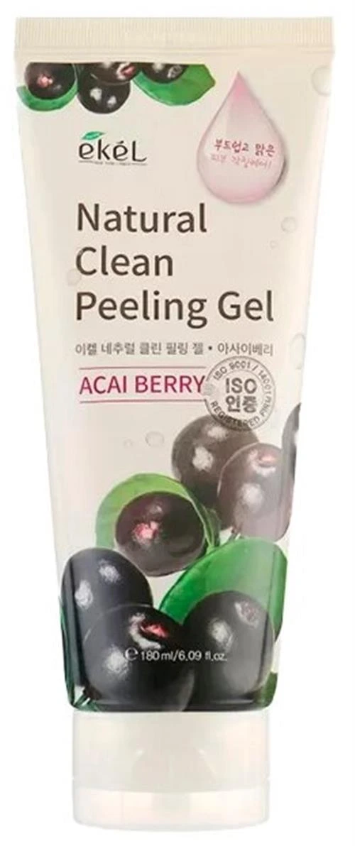 Ekel Пилинг-скатка Natural Clean Peeling Gel Acai Berry с экстрактом ягод асаи