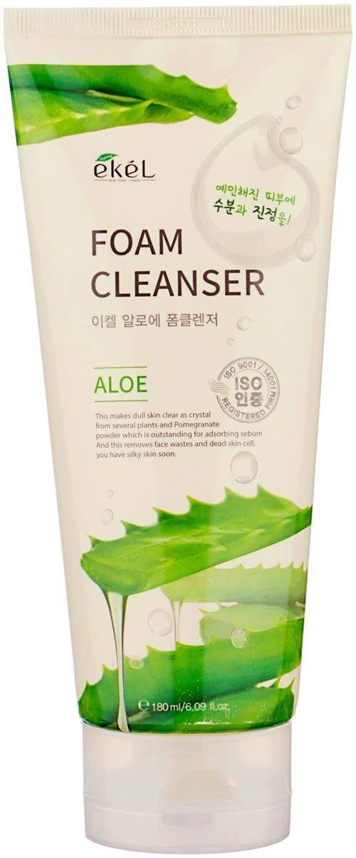 Ekel пенка для умывания с экстрактом алоэ Aloe Foam Cleanser