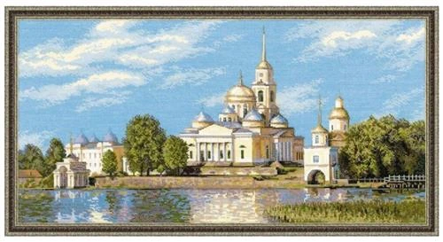 Риолис Набор для вышивания крестом Нилова Пустынь (1457)