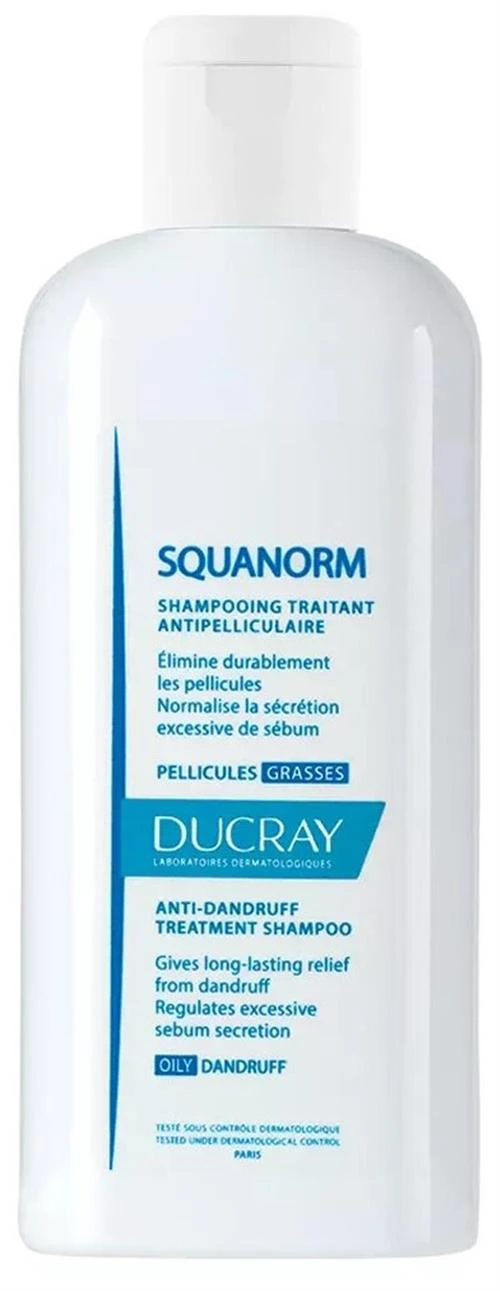 Ducray шампунь Squanorm Oily Dandruff