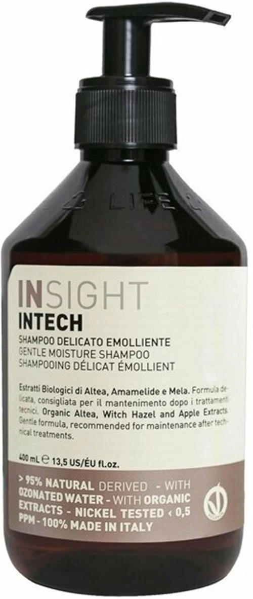 Insight шампунь InTech Gentle Emollient увлажняющий бессульфатный