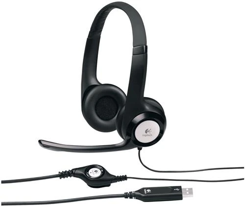 Проводные наушники Logitech Stereo Headset H390