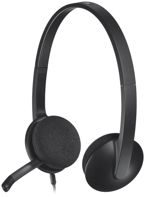 Проводные наушники Logitech USB Headset H340