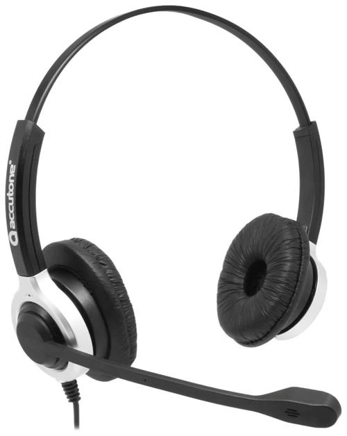 Проводные наушники Accutone UB610MKII ProNC USB, черный/серый