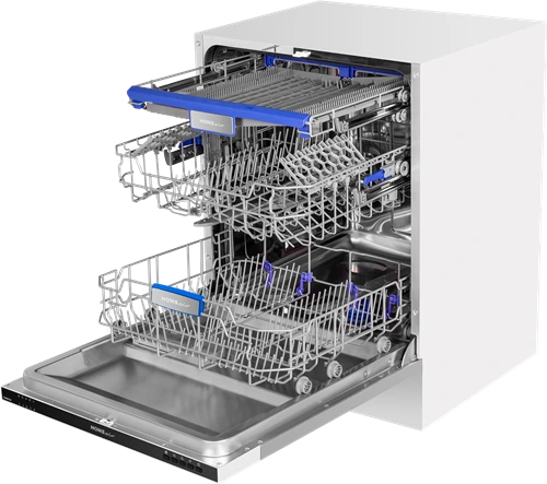 Посудомоечная машина с турбосушкой и лучом на полу HOMSair DW67M