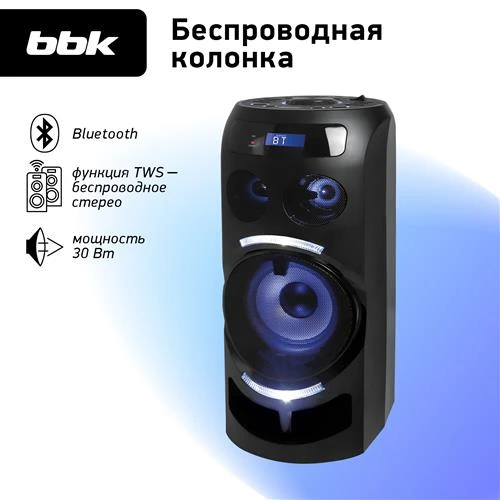 Портативная акустика BBK BTA6001 30 Вт