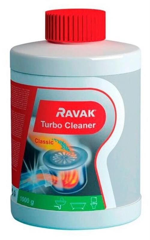 Порошок для чистки сифонов ванн Turbo Cleaner RAVAK