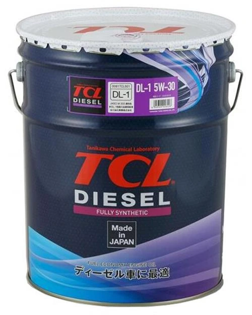 Полусинтетическое моторное масло TCL Diesel 5W-30 DL-1