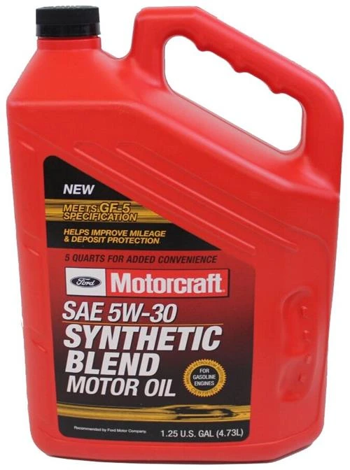 Полусинтетическое моторное масло Motorcraft SAE 5W30 Synthetic Blend