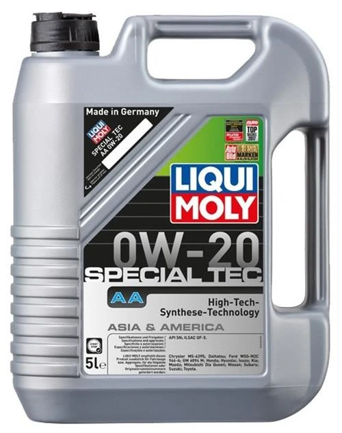 Полусинтетическое моторное масло LIQUI MOLY Special Tec AA 0W-20